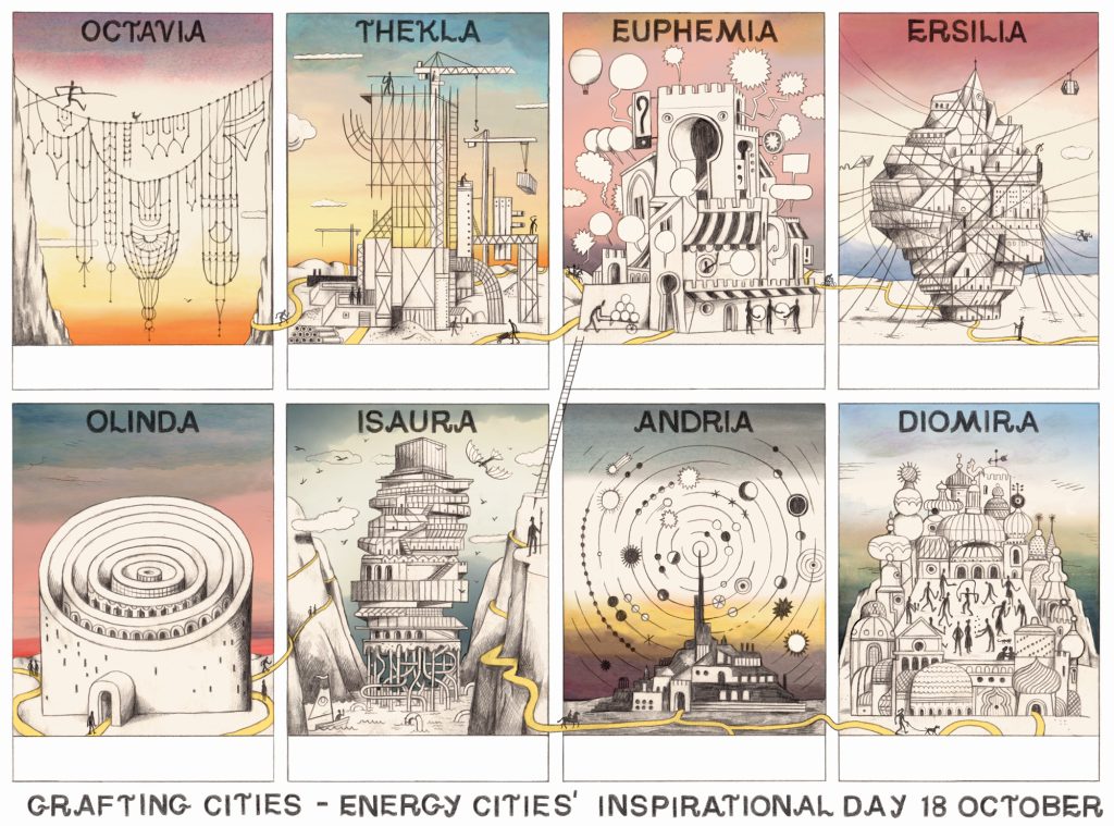 Invisible Cities, Energy Cities' Inspirational Day in Modena, journey through Italo Calvino's Invisible Cities