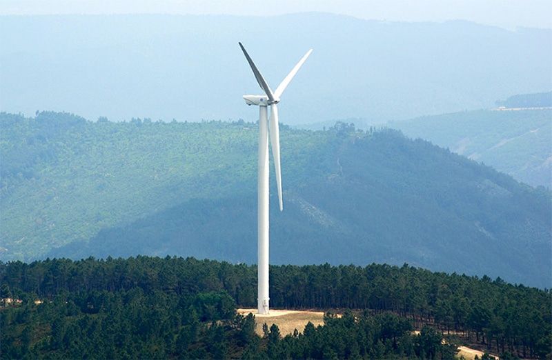 Son 19 los parques eólicos en Asturias que están en funcionamiento en la actualidad.. Foto: Iberdrola.