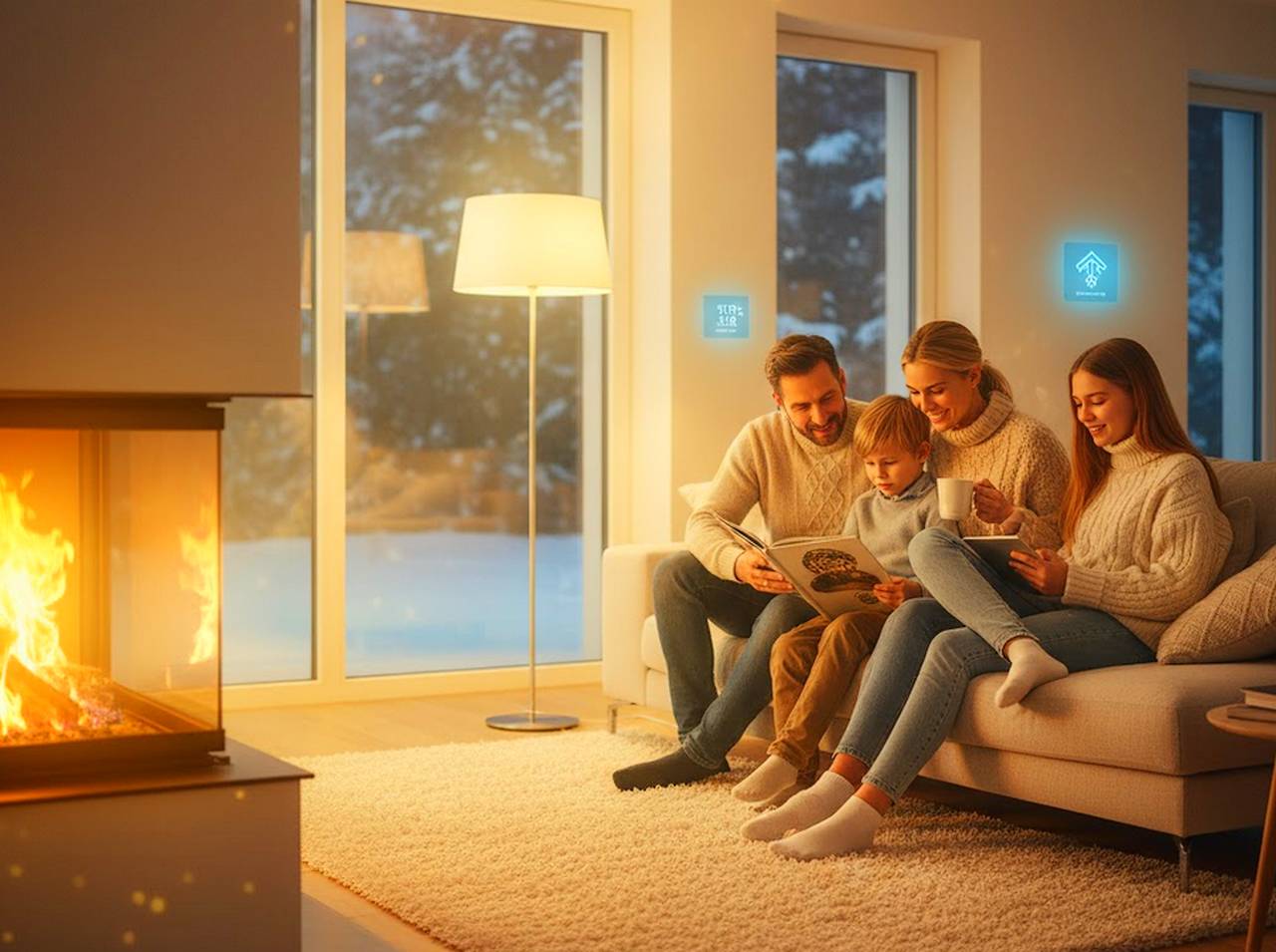 La aerotermia aprovecha la energía del aire para ofrecer calefacción, refrigeración y agua caliente con un consumo eléctrico mínimo