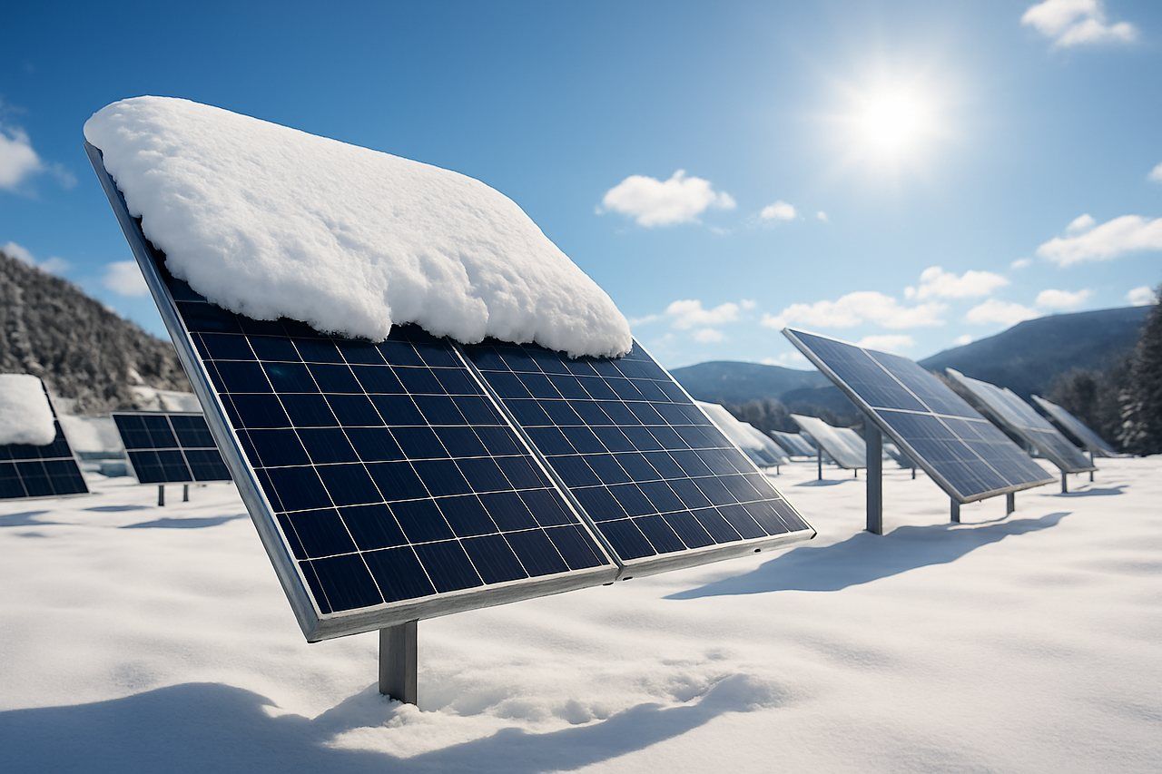 La nieve ya no es un estorbo para la producción de electricidad limpia